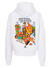 F4NT4STIC Heavy Hoodie Atari Crystal Castles Retro Gaming in weiß