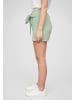 Cloud5ive Cloud5ive Cloud5ive Damen Shorts mit Deko-Bindegürtel u Elastikbund in green