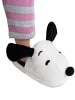 Snoopy The Peanuts Snoopy 3D Hausschuhe mit Wackelohren Slipper Pantoffeln in weiß