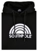 Southpole Kapuzenpullover in Schwarz