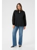 KAFFE curve Langarm-Bluse KCmynthia Regular fit in Black Deep