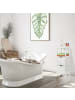 relaxdays Badezimmerschrank in Weiß - (B)30 x (H)90 x (T)30 cm
