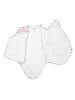 TupTam Baby Langarm Wickelbody im 5er Set in beige/weiß