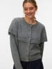 Vero Moda Strickjacke in Medium Grey Melange