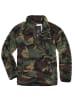 Brandit Jacke "Teddyfleece Troyer" in Camouflage