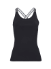 LASCANA ACTIVE Sporttop in schwarz