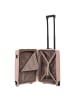 BRIC`s BY Ulisse - 4-Rollen-Kabinentrolley 55 cm erw. (grau) in pearl pink