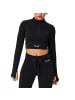 YEAZ RUNWAY Top in schwarz