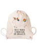 Mr. & Mrs. Panda Materialzugbeutel Einhorn Happy mit Spruch in Creme