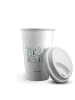 Mr. & Mrs. Panda Coffee To Go Becher Pinguinliebe Design ohne Sp... in Weiß