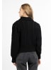 DreiMaster Vintage Strick Pullover in SCHWARZ