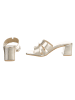 Ital-Design High-Heel Sandalette in Gold