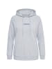 Ulla Popken Hoodie in hellgrau mélange