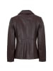 MADDOX Lederjacke Lammnappa in Bordeaux