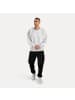 SMILODOX Sweatshirt Riven in Grau Melange