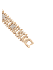 faina Women Link Bracelet With Rhinestones in Rose Gold
