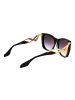 Dita Frauen Sonnenbrille Katzenauge Schwarz