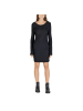 JACQUELINE de YONG Schwarz Polyester Kurzes Kleid