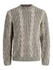 Jack & Jones Strickpullover in Volcanic Ash