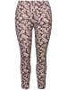 Ulla Popken Leggings in dunkles taupe