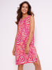 Sieh an! Sommerkleid in pink-bedruckt
