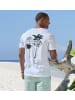 Beach Time T-Shirt in weiß