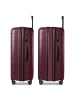 Redolz Essentials 11 4 Rollen Trolley 76 cm mit Dehnfalte in burgundy