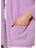 GOLDNER Langarm Feinstrick-Cardigan in violett