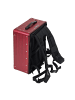 Aleon Hybrid Business-Rucksack 39 cm Laptopfach in ruby