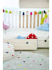 Happy Decor Kids Teppich "Round Mini Dots" in Beige/Mehrfarbig - Ø 120  cm