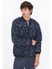 MO Men Jacket in navy multicolor