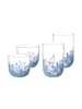 like. by Villeroy & Boch 4er Set Wasser- und Longdrinkglas-Set Like Confetti in Blau in blau