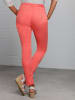 creation L Lyocell-Baumwoll-Jeans in koralle