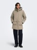 ONLY & SONS Langer Parka in Desert Taupe
