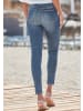 LASCANA High-waist-Jeans in blue-washed