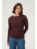 Kaffe Langarm-Bluse KAnomi Regular fit in Fudge