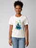 wat? Apparel T-Shirt Yoga & Meditation in Off White