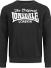 Lonsdale Pullover "Burghead" in Schwarz