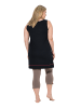 Ulla Popken Longshirt in schwarz