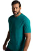 JP1880 Kurzarm T-Shirt in petrol