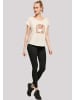 F4NT4STIC Long Cut T-Shirt Stay Merry And Bright Hippie Santa in Whitesand