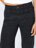 Noisy may Stretch Denim Jeans Hose Loose Fit Mid Waist Pants NMYOLANDA in Schwarz-2