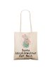 Mr. & Mrs. Panda Tragetasche Maus Beste Adoptivmutter der Welt m... in Creme