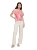 Betty Barclay Casual-Bluse mit Muster in Rosé/Yellow
