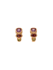 faina Women Hoop Earrings in Rose Gold Multicolor