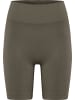 Hummel Tight Kurze Hose Hmlflow Multisport Damen in MAJOR BROWN