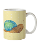 Mr. & Mrs. Panda Tasse Schnecke Sir ohne Spruch in Gelb Pastell