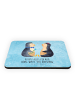 Mr. & Mrs. Panda Magnet Pinguin Pärchen mit Spruch in Eisblau