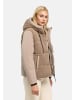 Marikoo Plüschjacke Elidee 16 in Taupe Grey