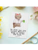 Mr. & Mrs. Panda Postkarte ZeichenO Herz mit Spruch in Weiß